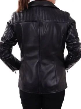 Isabella Women Black Moto Jacket For Sale