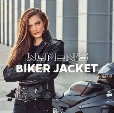 women biker jacket ny
