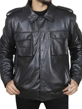 Dallas Black Casual Leather Jacket
