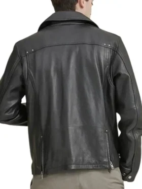 Real Leather Motorbike Moto Jacket