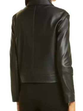 Women's Black Motorcycle Jacket