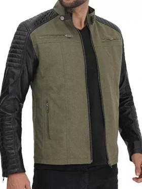 mens-green-suede-biker-jacket-with-quilted-black-shoulders