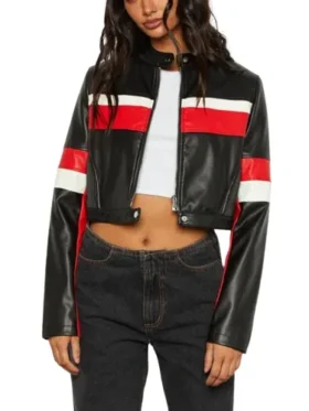 womens-cropped-leather-jacket-racer-red-black