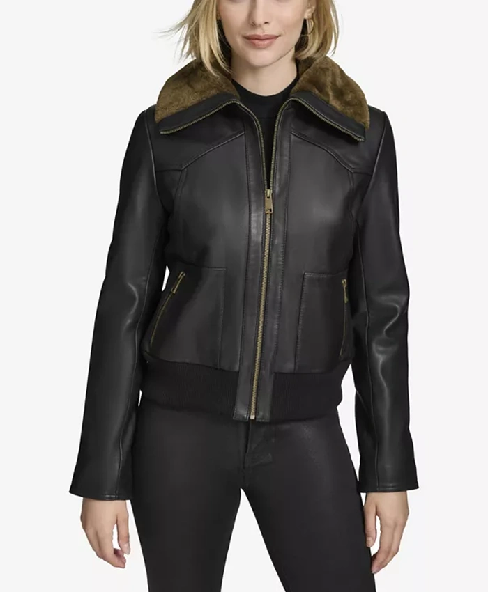 Leather Aviator Jacket Womens - Aviator Jacket Womens